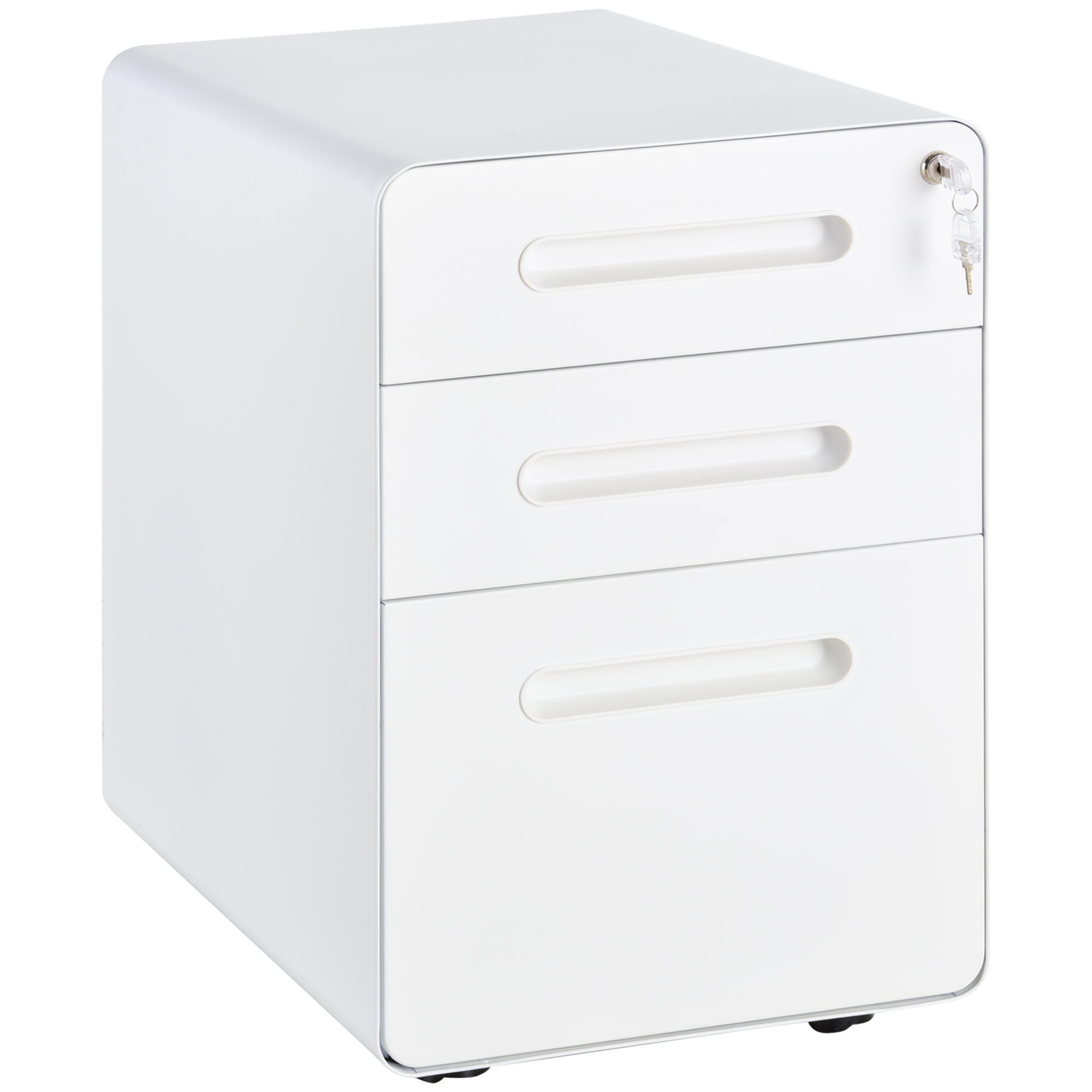 Steel Document Organizer Unit on Castors for Legal, Lockable File Organizer Unit, A4, Letter Size, Home Workspace 1