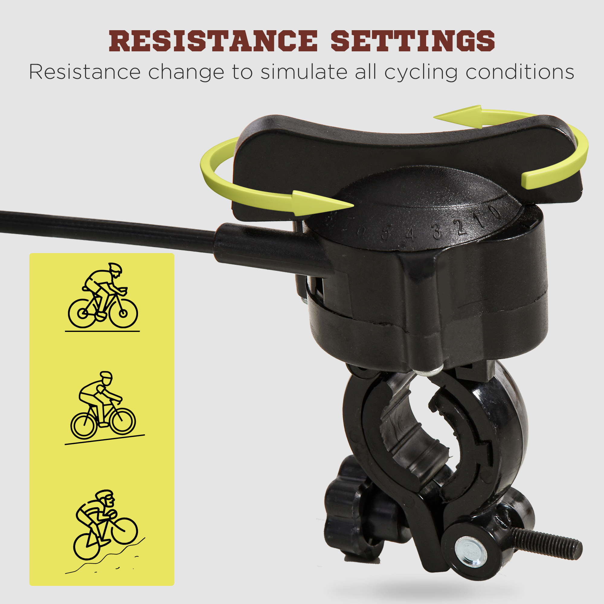 Soozier Magnetic Bike Trainer Stand Foldable Indoor Bicycle