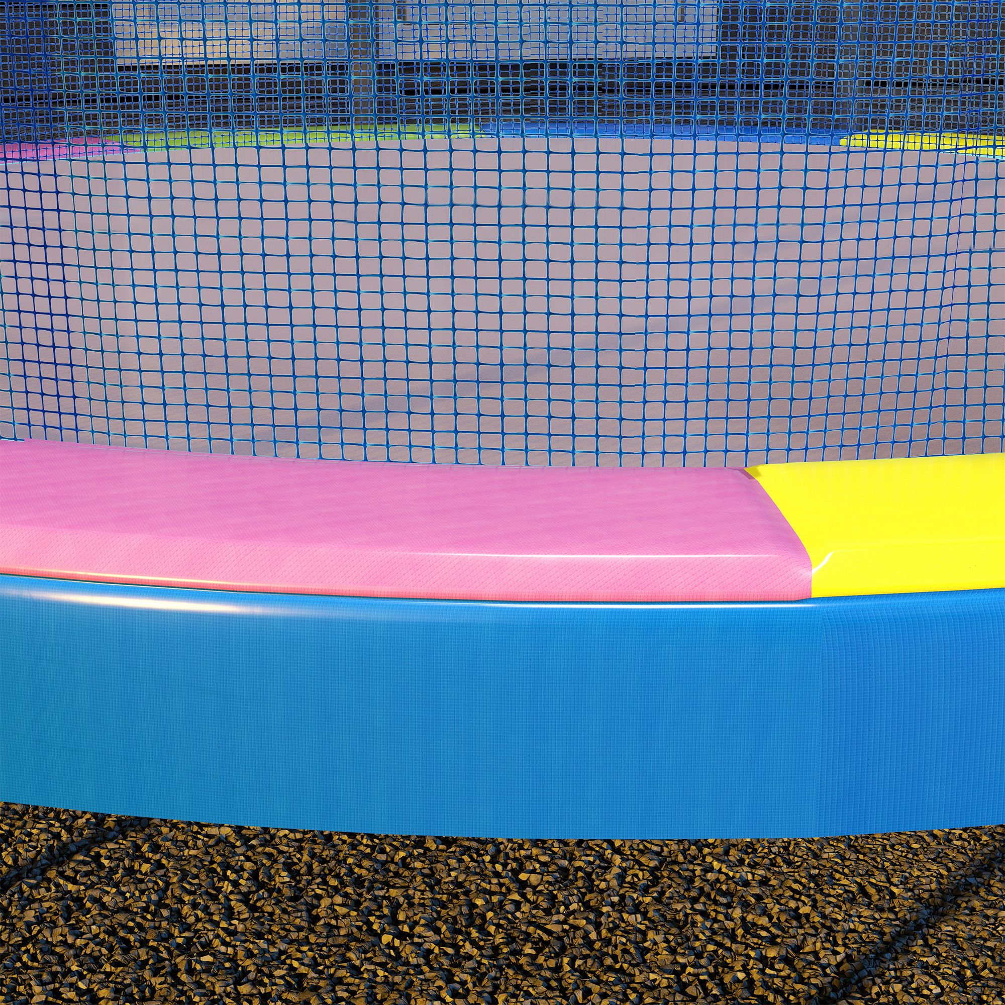 Soozier 12FT Trampoline Spring Cover Safety Pad Water Tear Resistant All-Weather | Aosom.com 6