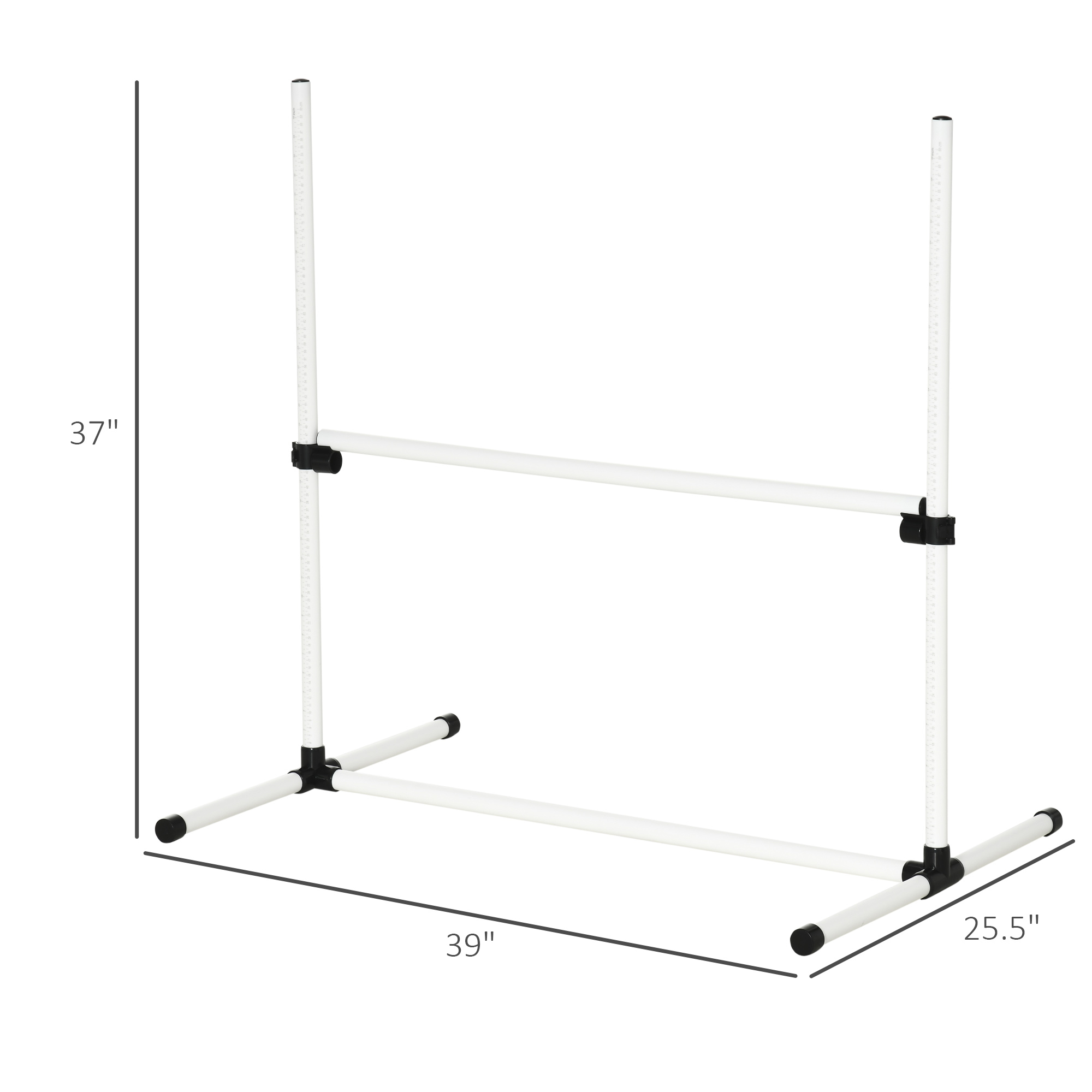 ARB The Best 　 POWER UP! HOUND DOG PawHut Adjustable Dog Agility Training Equipment Jump Bar