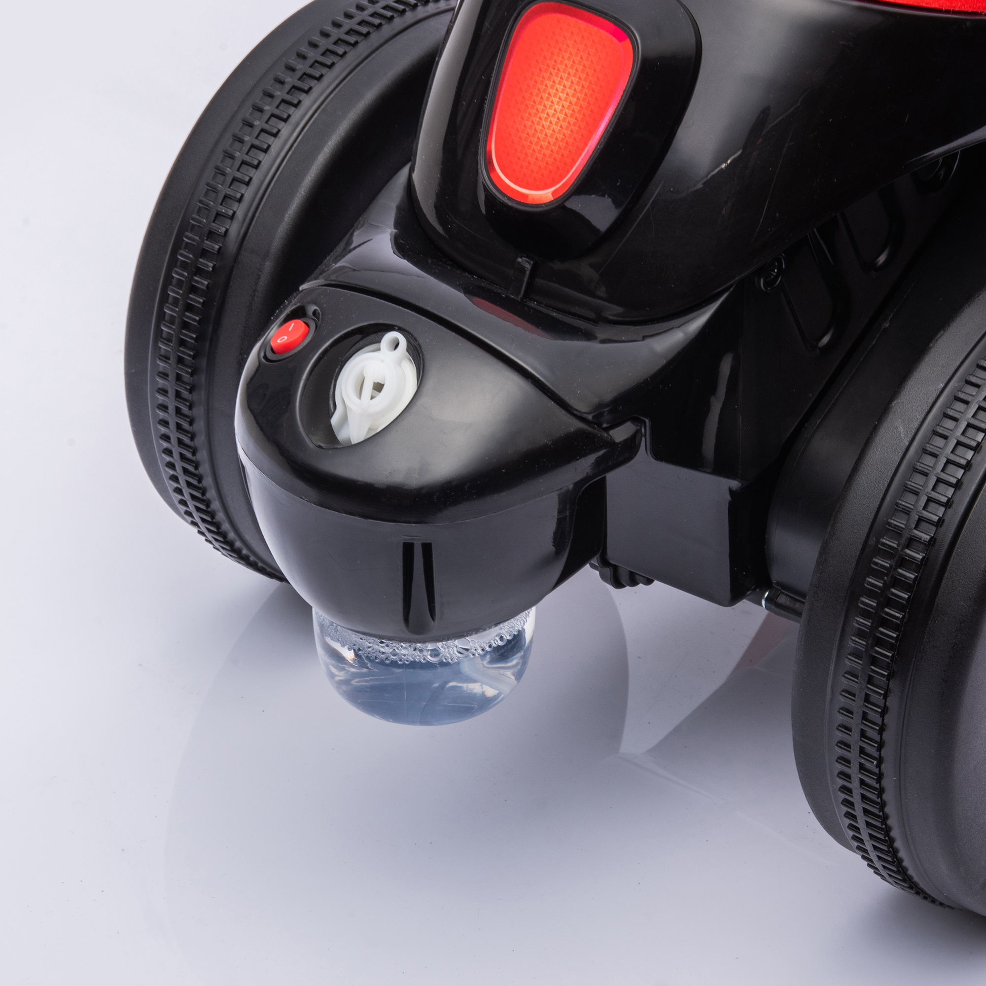 Qaba Electric Motorcycle for Kids, 6V Ride on Bubble Car with LED