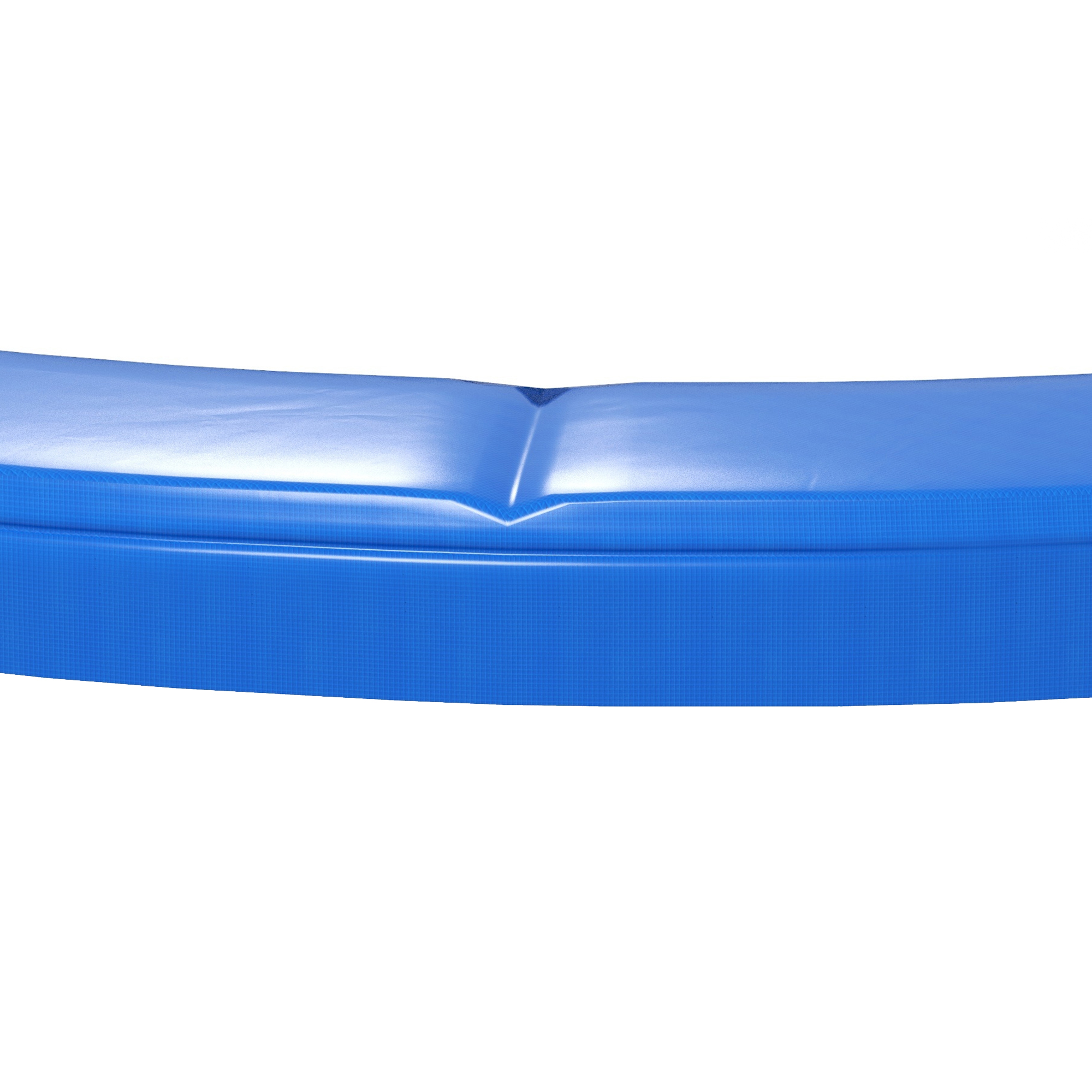 Soozier 12FT Trampoline Pad, Trampoline Replacement Safety Pad, Tear-Resistant, All-Weather Trampoline Accessories, No Holes for Poles, Blue 7