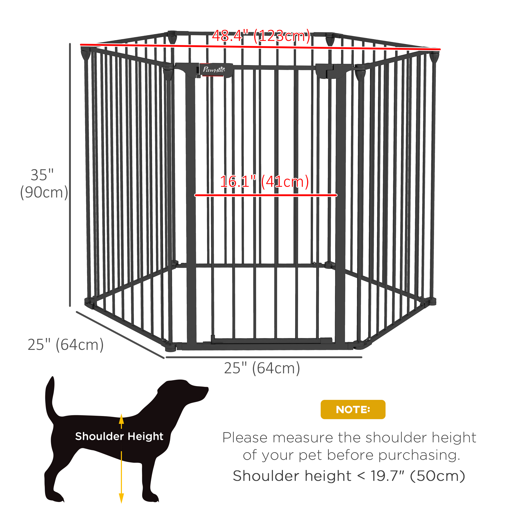 Playpen Diy Target Puppy Pen PawHut 48inch 6-Panel Dog Playpen