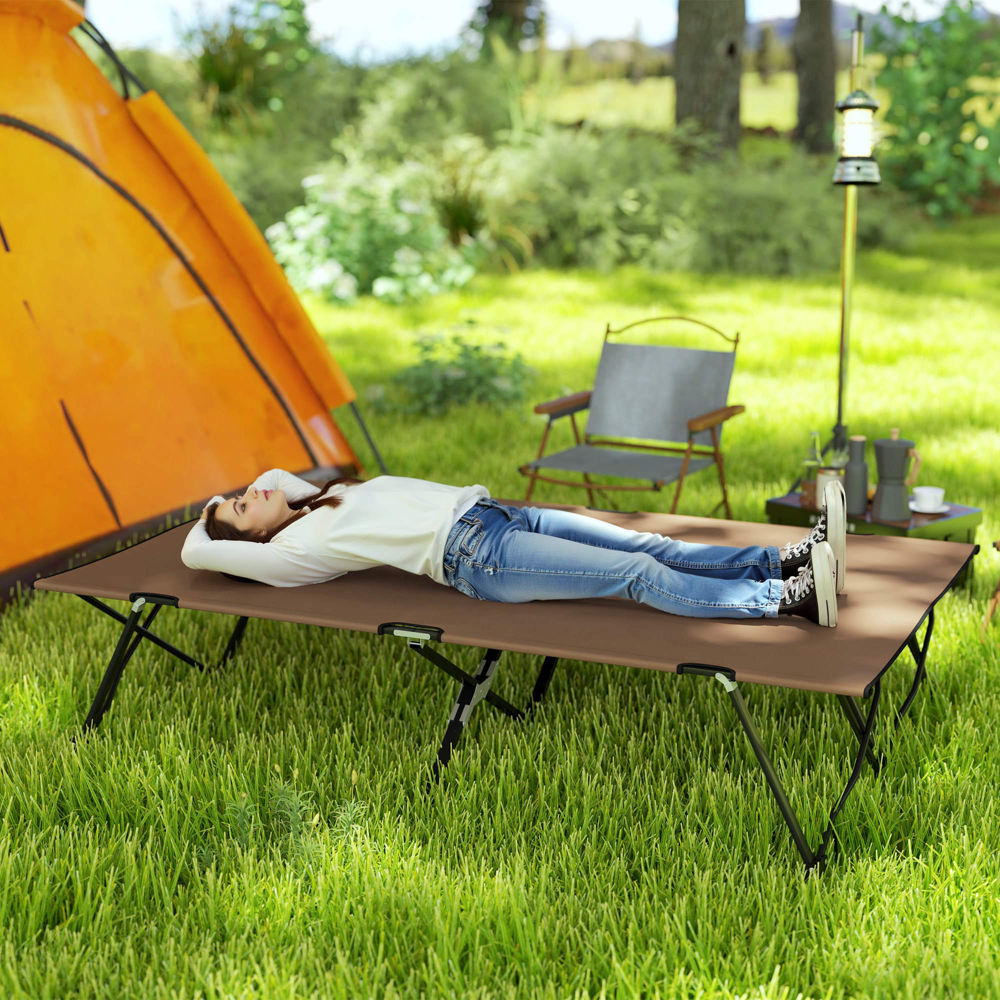 【新品】BOC 2way The Folding Cot Outsunny 76