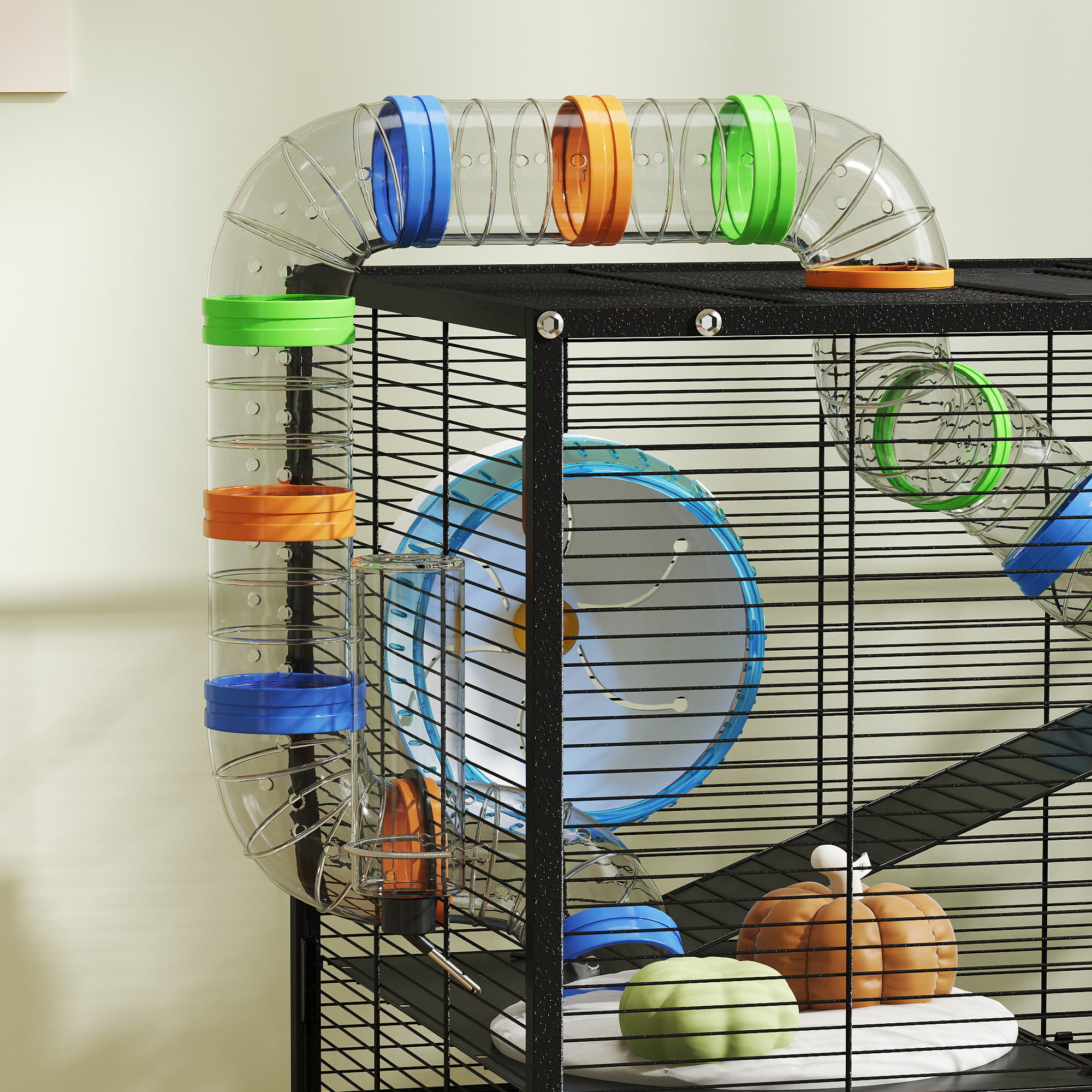 Illustration of Hamster Cage Shelf Systems