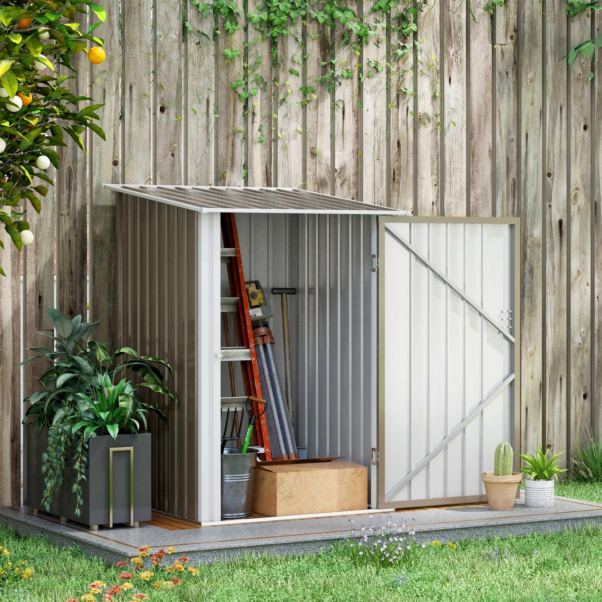 N-Garden　a-2 a-10 a-11 Outsunny Small Garden Shed for Tool Bike Motorcycle, with