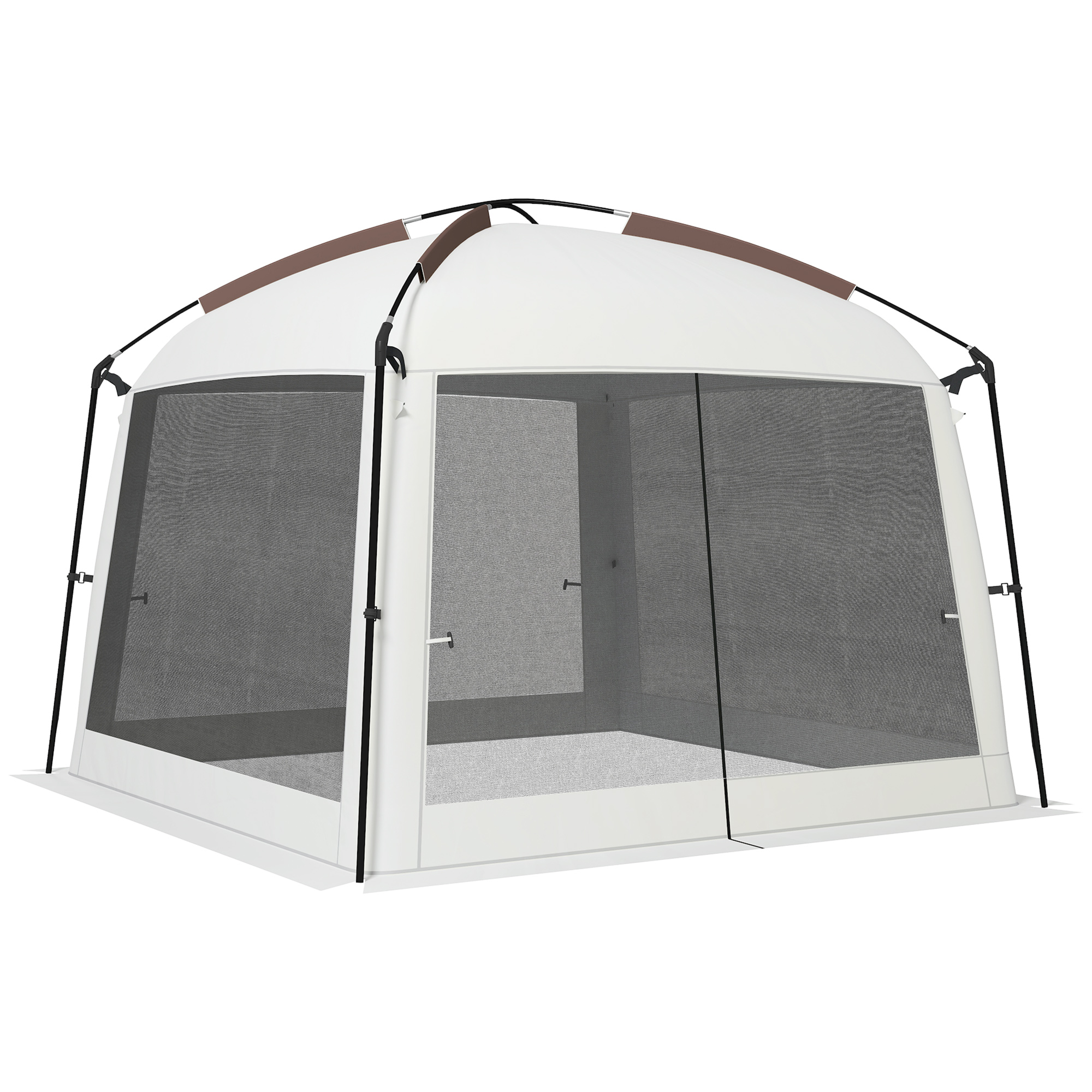 Outsunny 10' x 10' Screen Tent, UV50+ Protection Outdoor Screen