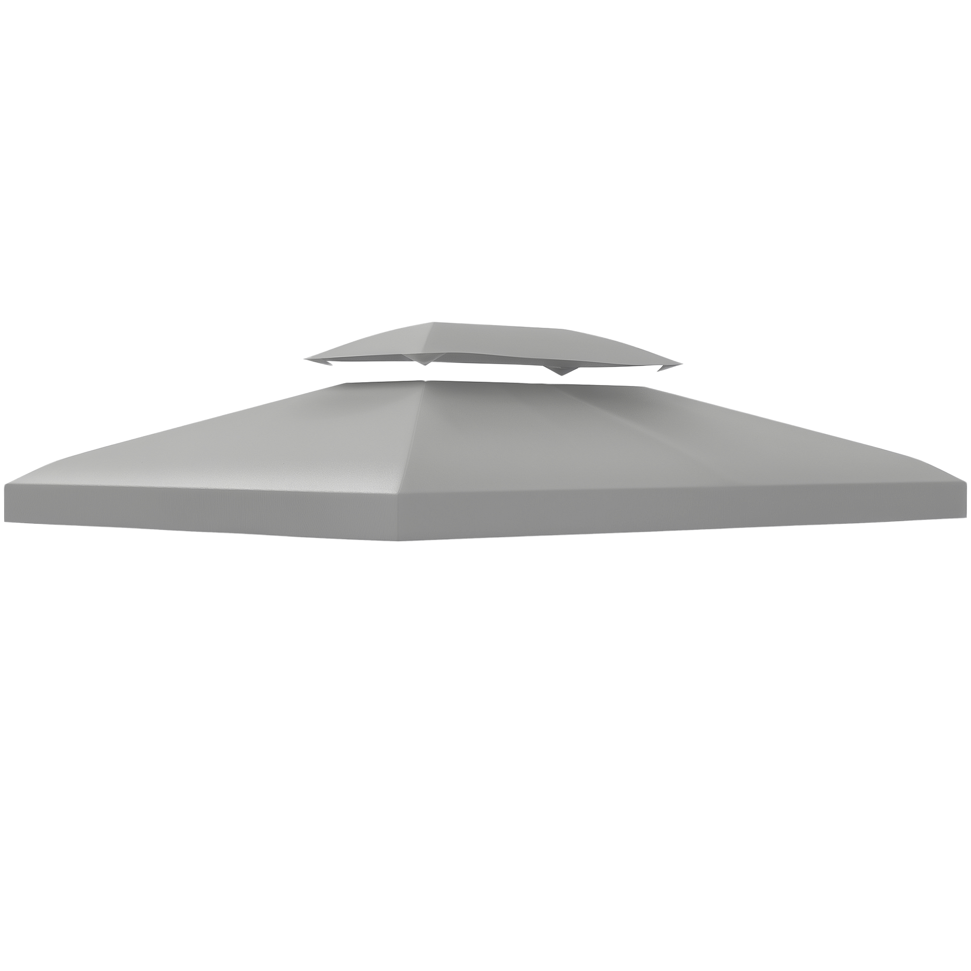 置物 Holidays In The Sun Outsunny 13' x 10' Gazebo Replacement Canopy 2 Tier Top UV