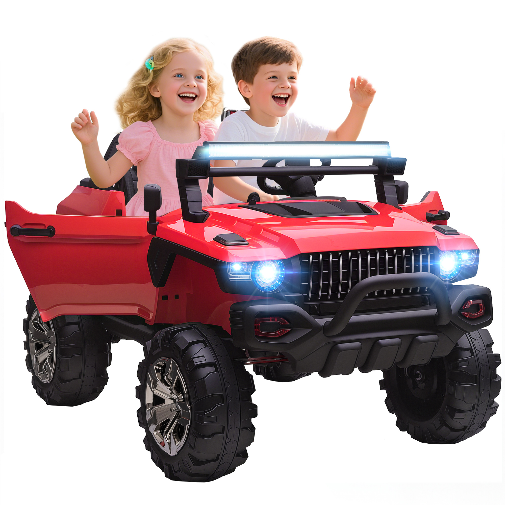 RIDE TORRENT 23-24　26㎝ Aosom 12V Ride-On Car 2-Seater Electric Truck Perfect Gift