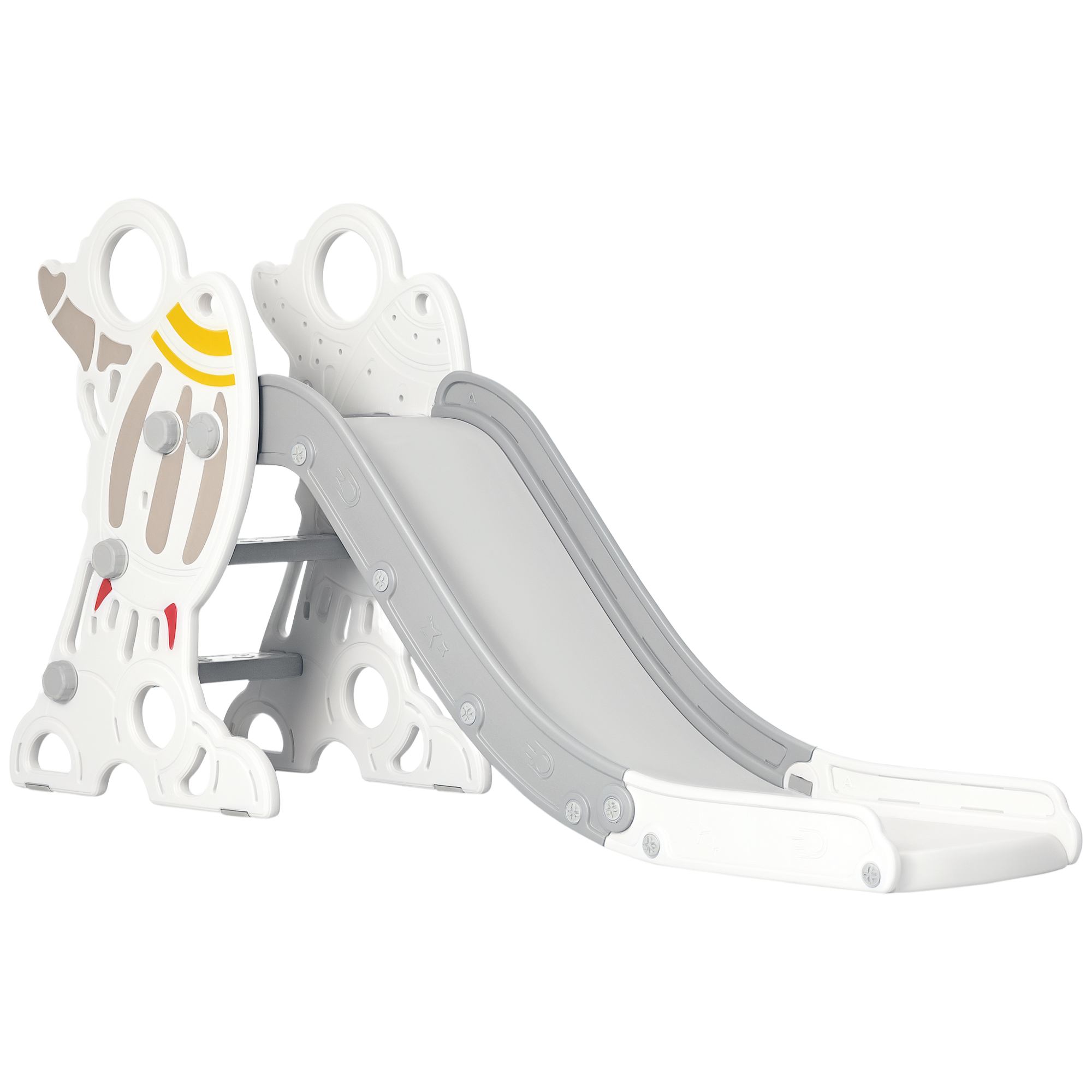 『 Tembo family 』by Zuberi 20*20cm Qaba Toddler Slide Indoor for Kids 1.5-3 Years Old, Space