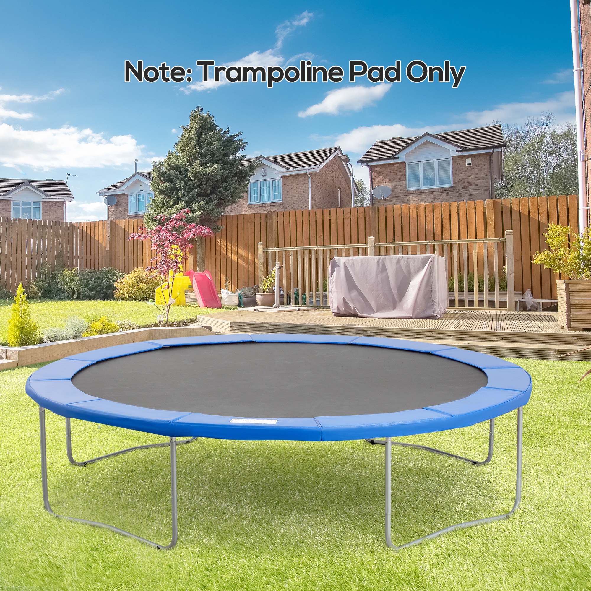 HOMCOM Φ12ft Trampoline Safety Pad Replacement Gymnastics Bounce Jump Cover | Aosom Canada