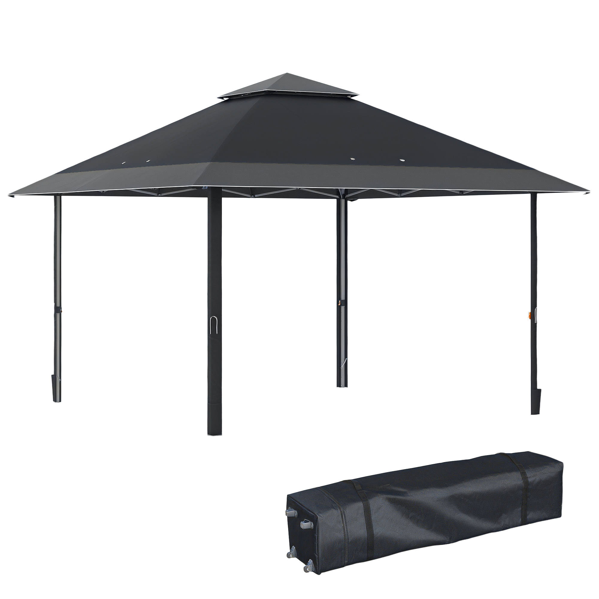 Panasony™『Campus』 Outsunny 13' x 13' Pop Up Party Tent Outdoor Canopy with Top