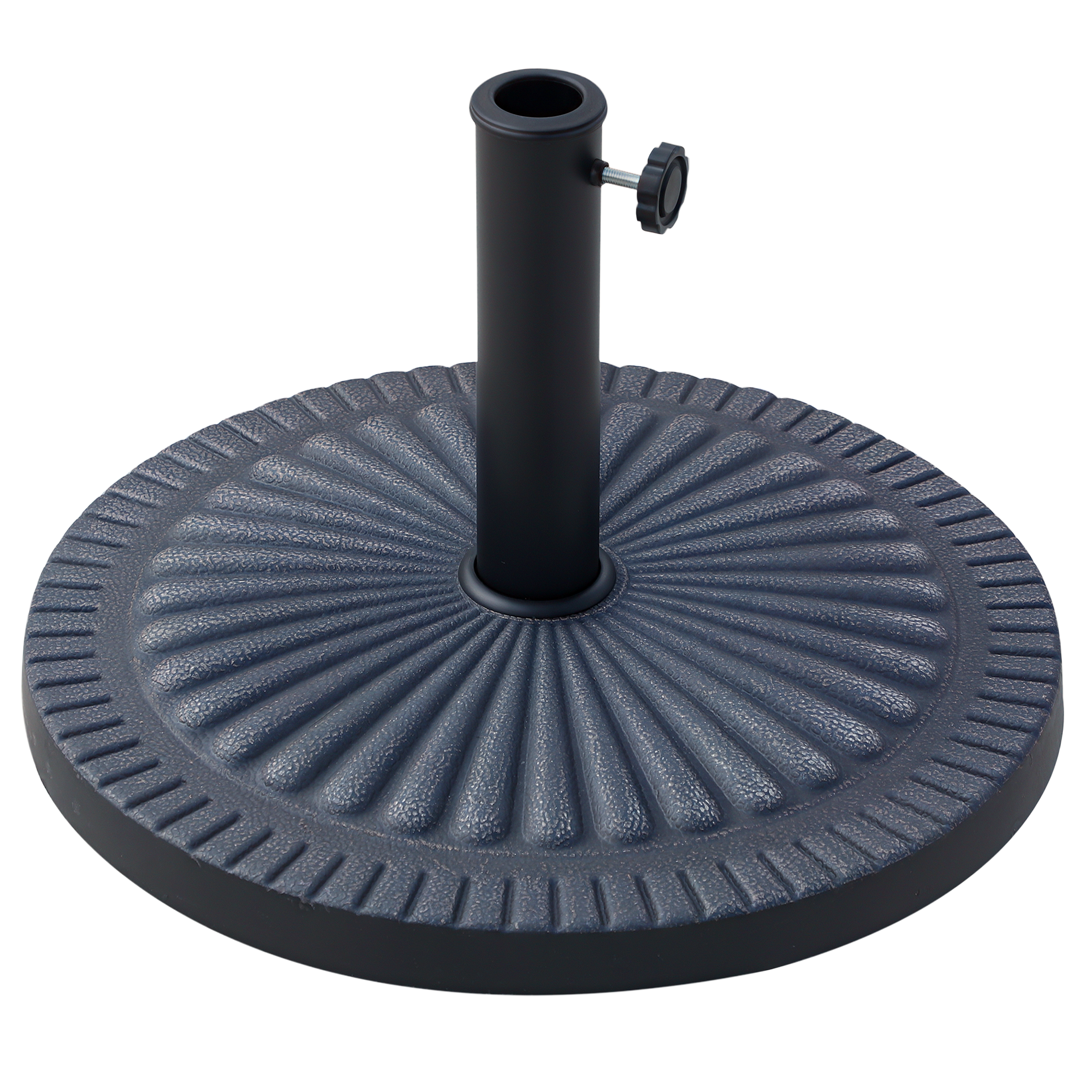 【a.depeche 】IRON UMBRELLA STAND(S) Sunnydaze Cast Iron Patio Umbrella Base Stand - 17-Inch