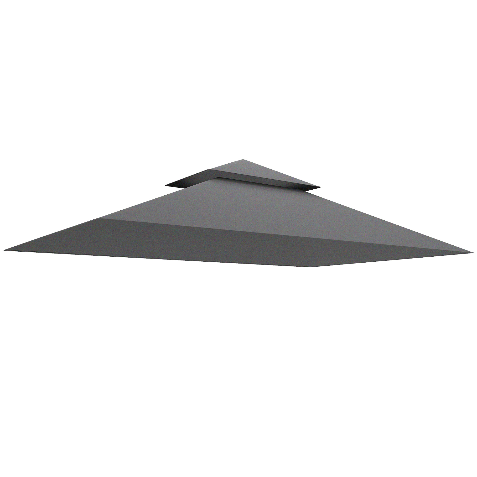 Outsunny BBQ Gazebo Canopy Replacement Roof, 5' x 8' Grill