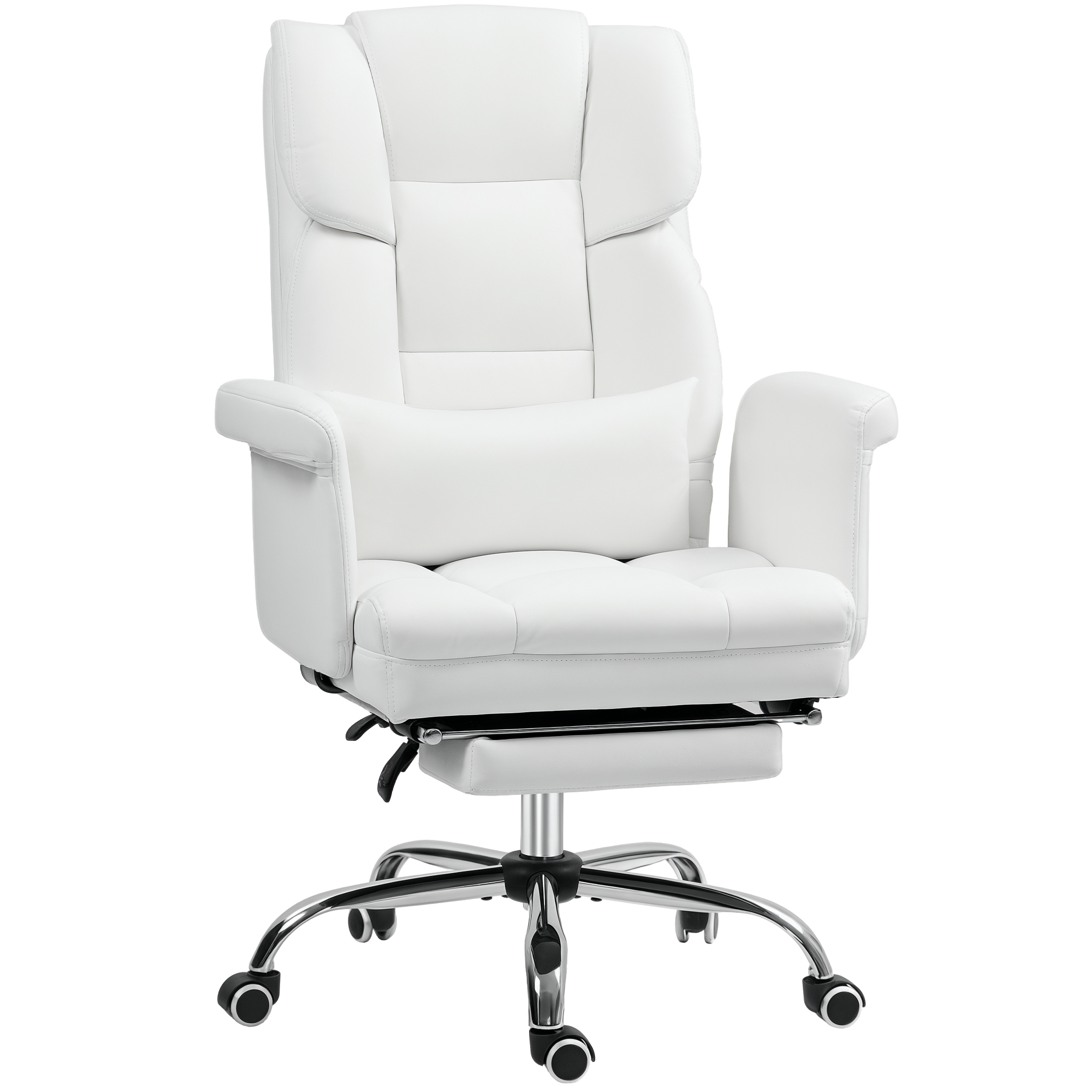 thumbnail image 2 of Youhauchair Ergonomic Big And Tall Office Chair, 500LBS PU Leather Executive Desk Chair With Lumbar Support And Flip-up Armrests, High Back, For Home And Office, Black 2 of 12