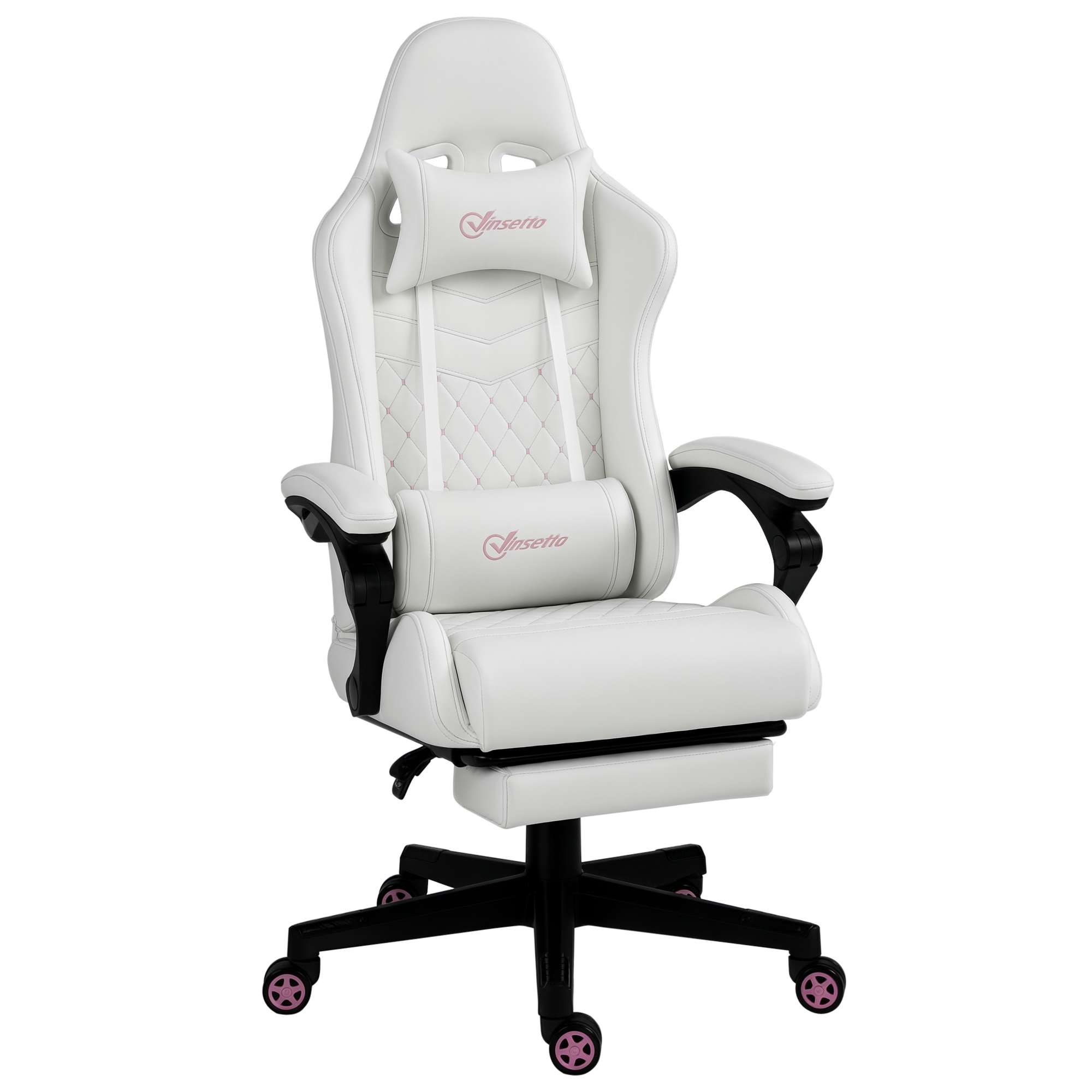 L'Appartement 【SHOUIA】 GAME CHARM ホワイト Amazon.com: YSSOA White Gaming Chair with Footrest, Big and