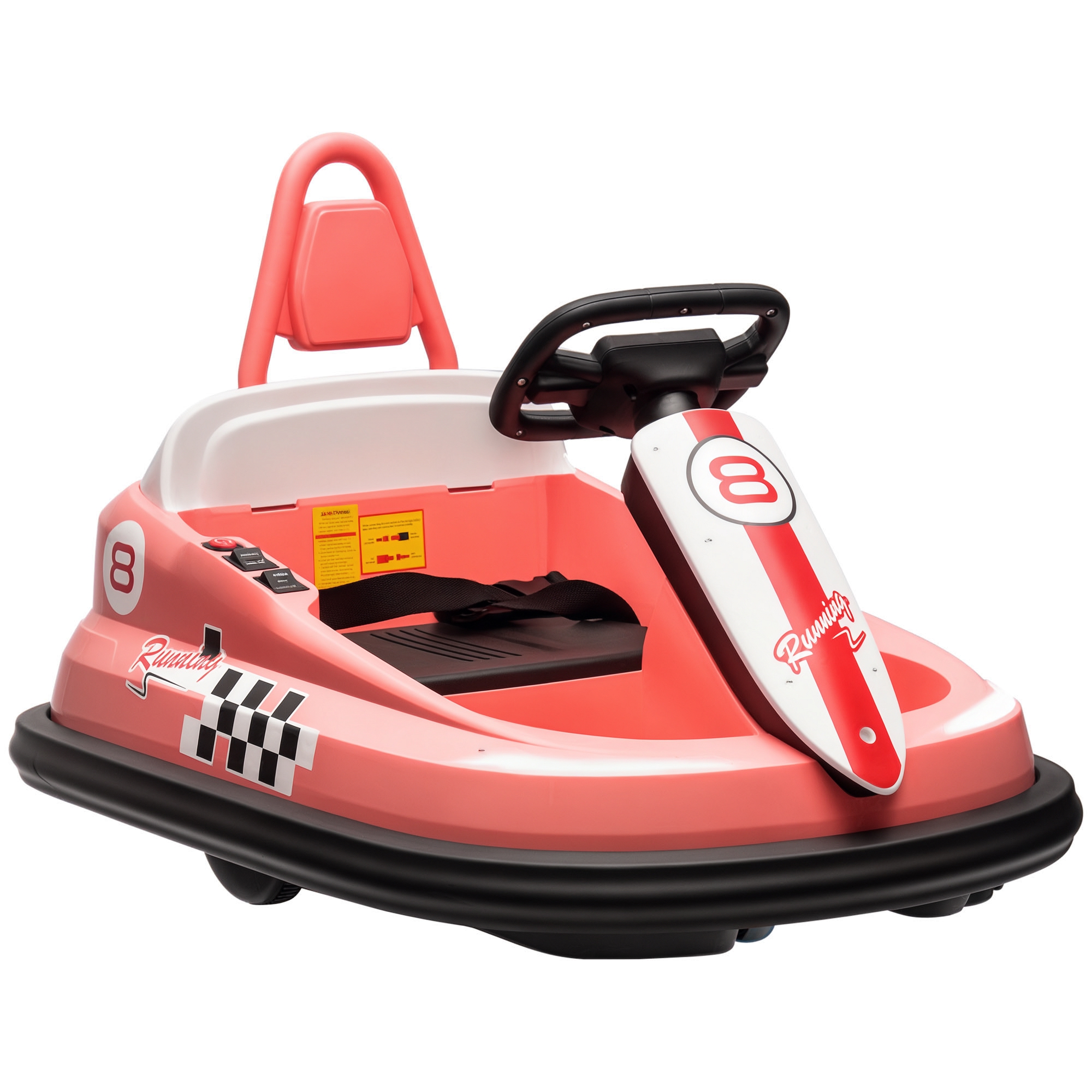 anoimoページ Aosom Kids Bumper Car, 6V 360° Rotation Electric Ride on Car