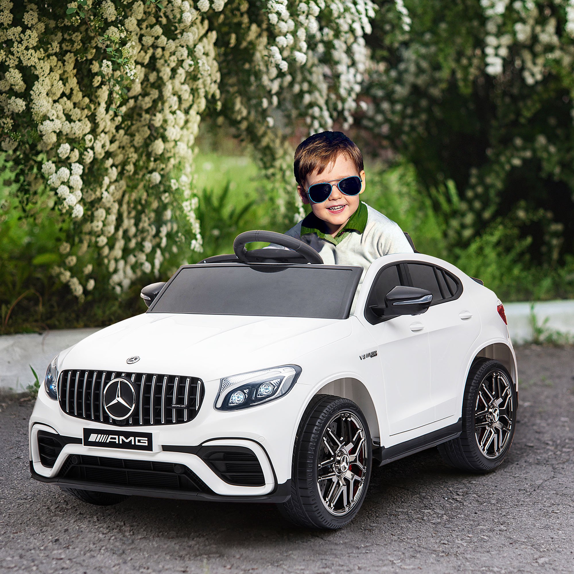 Mercedes-Benz 車型ぬいぐるみ ホワイト Mercedes-Benz 車型ぬいぐるみ ホワイト
