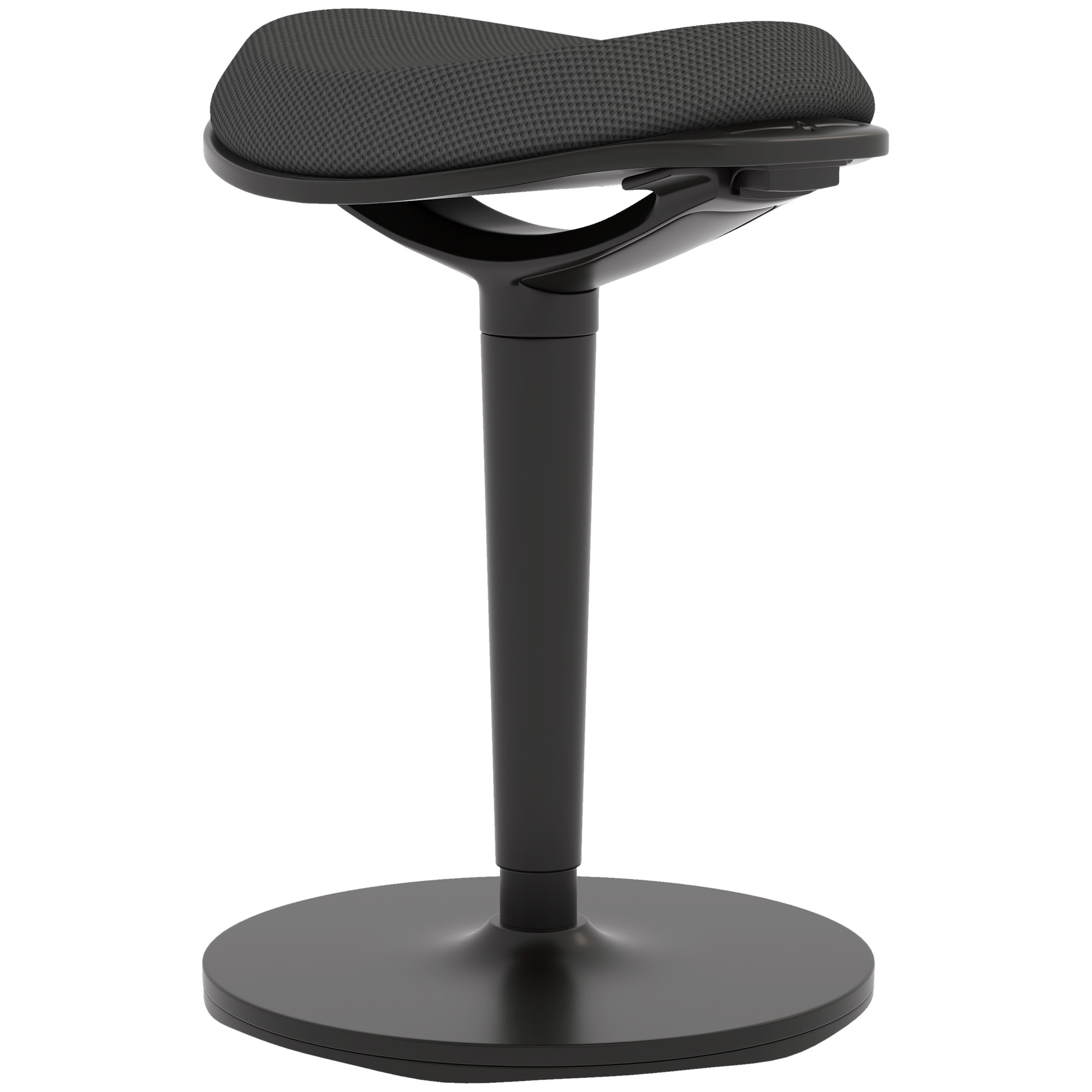 HOMCOM Standing Desk Stool, Ergonomic Wobble Chair, Adjustable Leaning ...