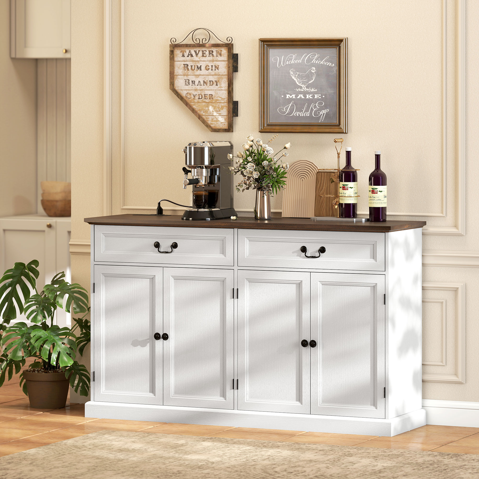 White Wood Grain