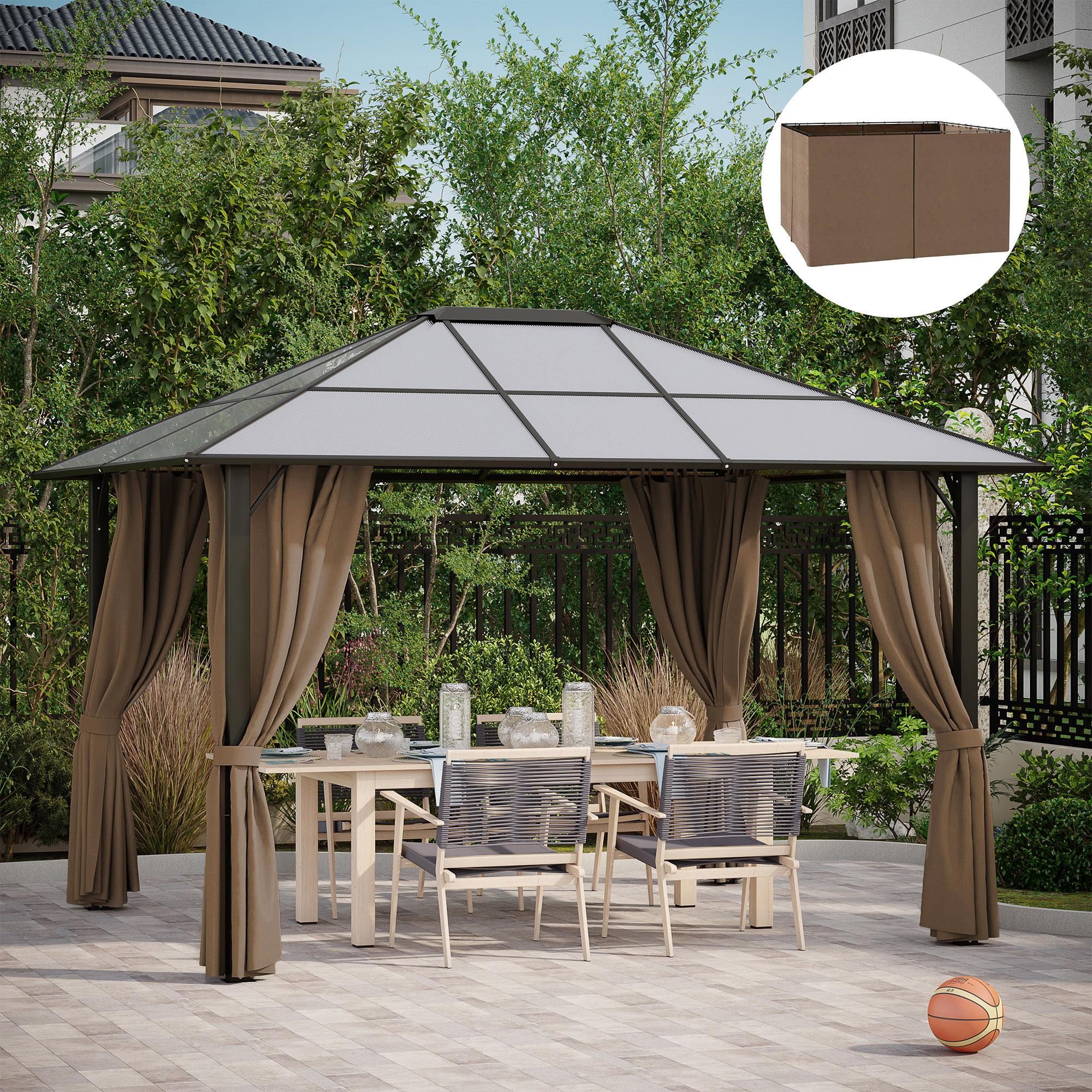 Gazebo sidewalls