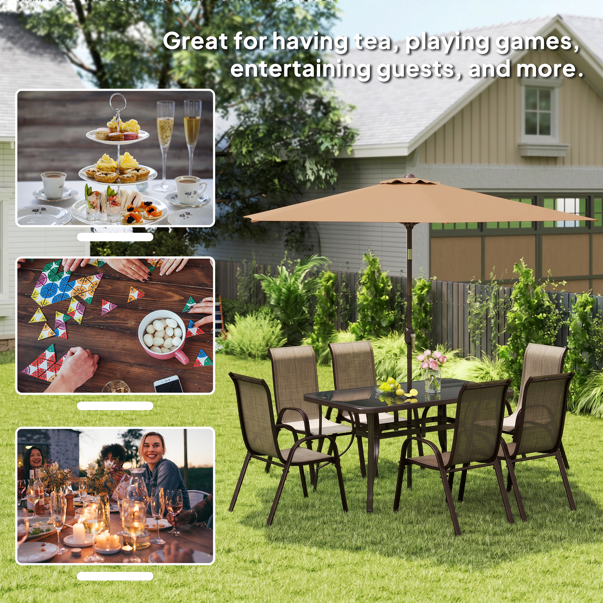 kroger umbrella patio PURPLE LEAF Market with Base 14ft Double-Sided Cream The PURPLE LEAF 15 FT Patio Market Umbrella Umbrella Kroger Patio Table HD