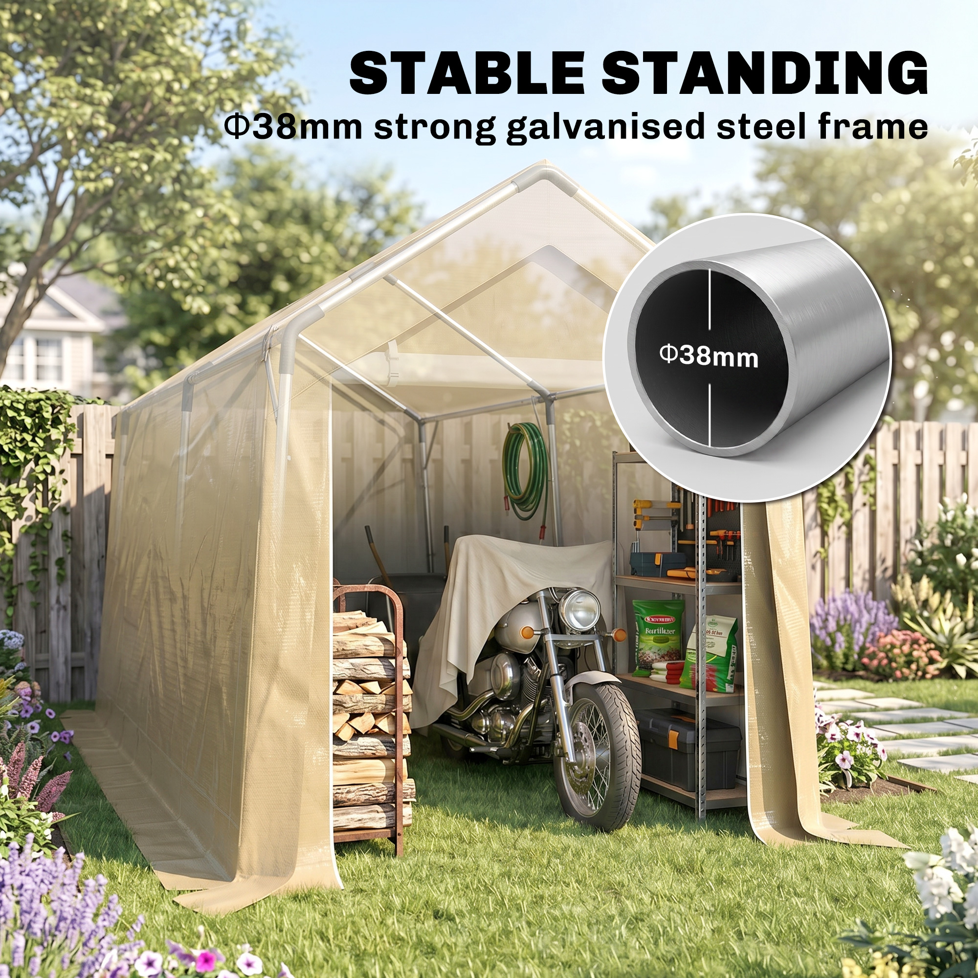 zelt motorradfahrer LoneRider | MotoTent ID:20379 Vinyl Tarps Aufblasbare Zelte von Heimplanet:
