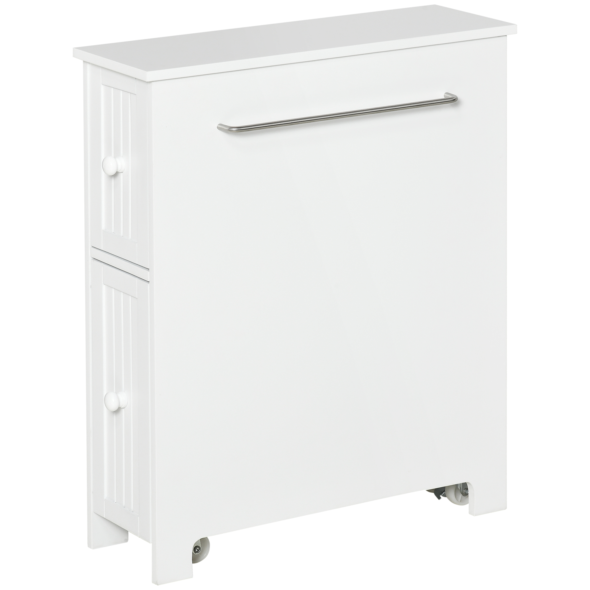 Slim Bathroom Cabinet with Drawers