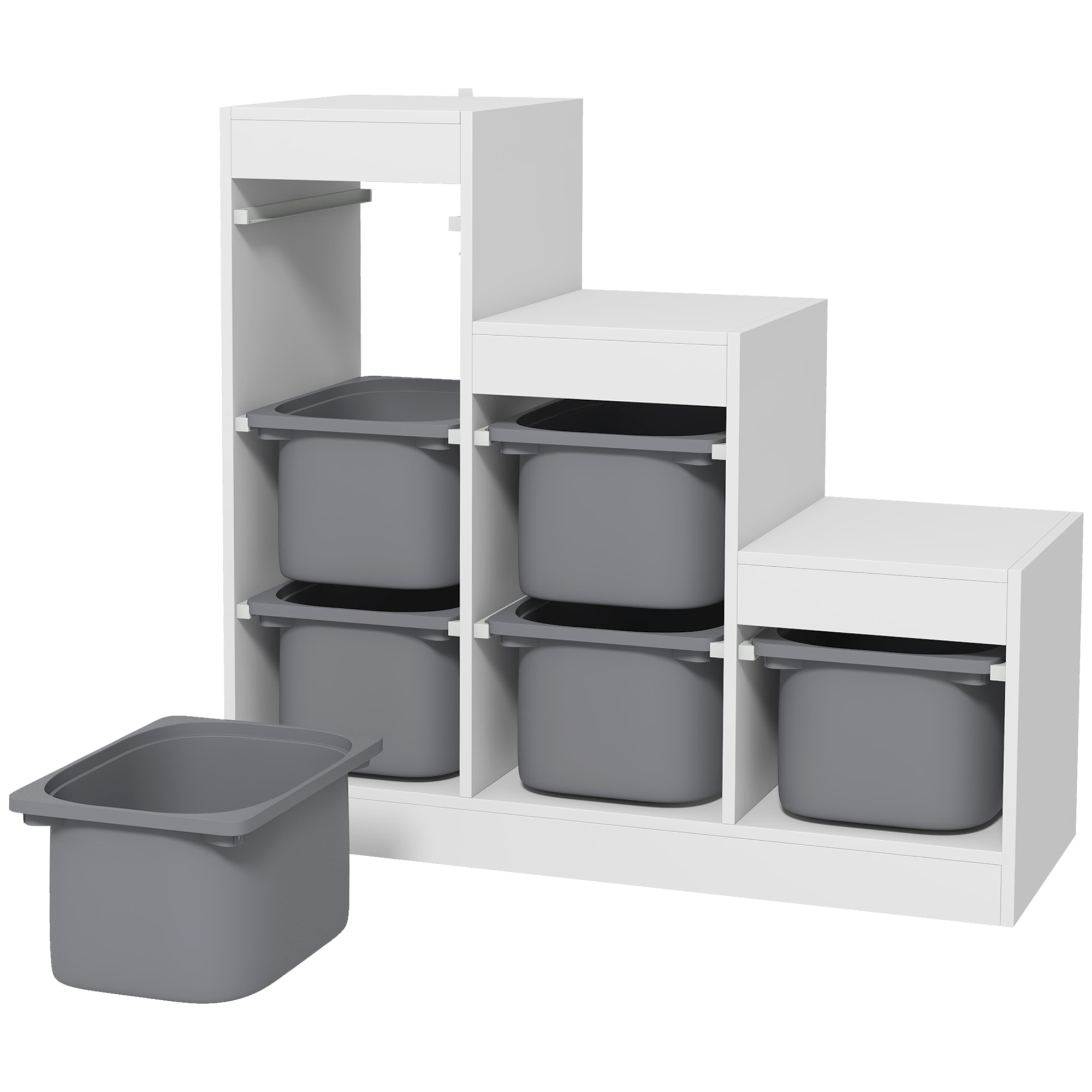 Kids Toy Storage Organizer with 6 Bins