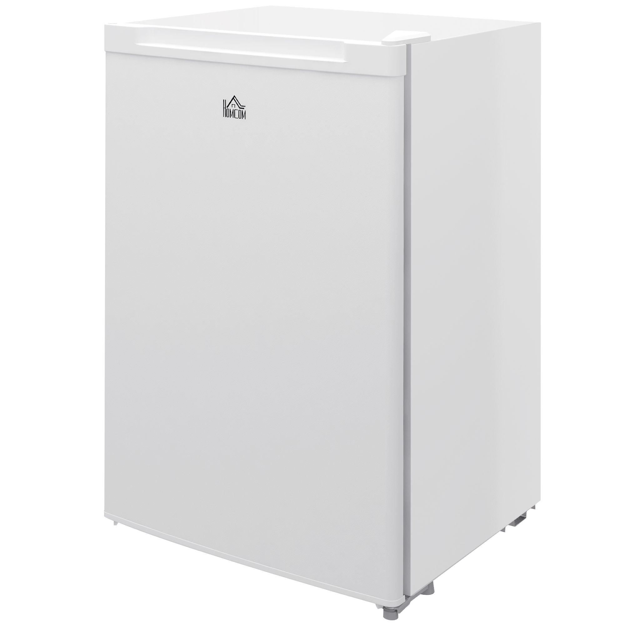 HOMCOM Upright Freezer, 3 Cu Ft Small Freezer with Reversible Single Door, Adjustable Thermostat for Home, Apartment, White