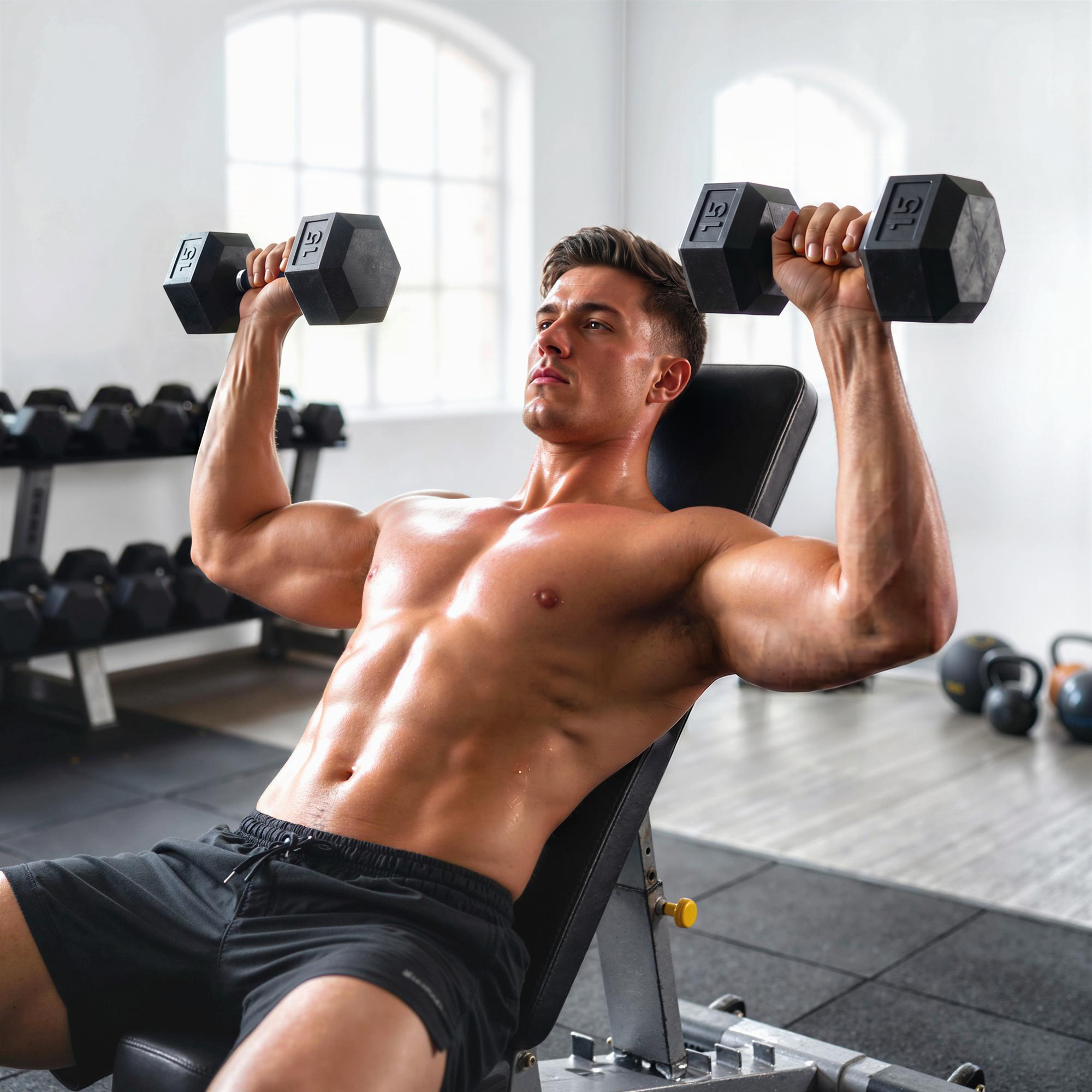 Soozier 15lbs Dumbbell Set: Rubber Hand Weights for Strength Training at Home or Office, Black Finish Aosom Canada