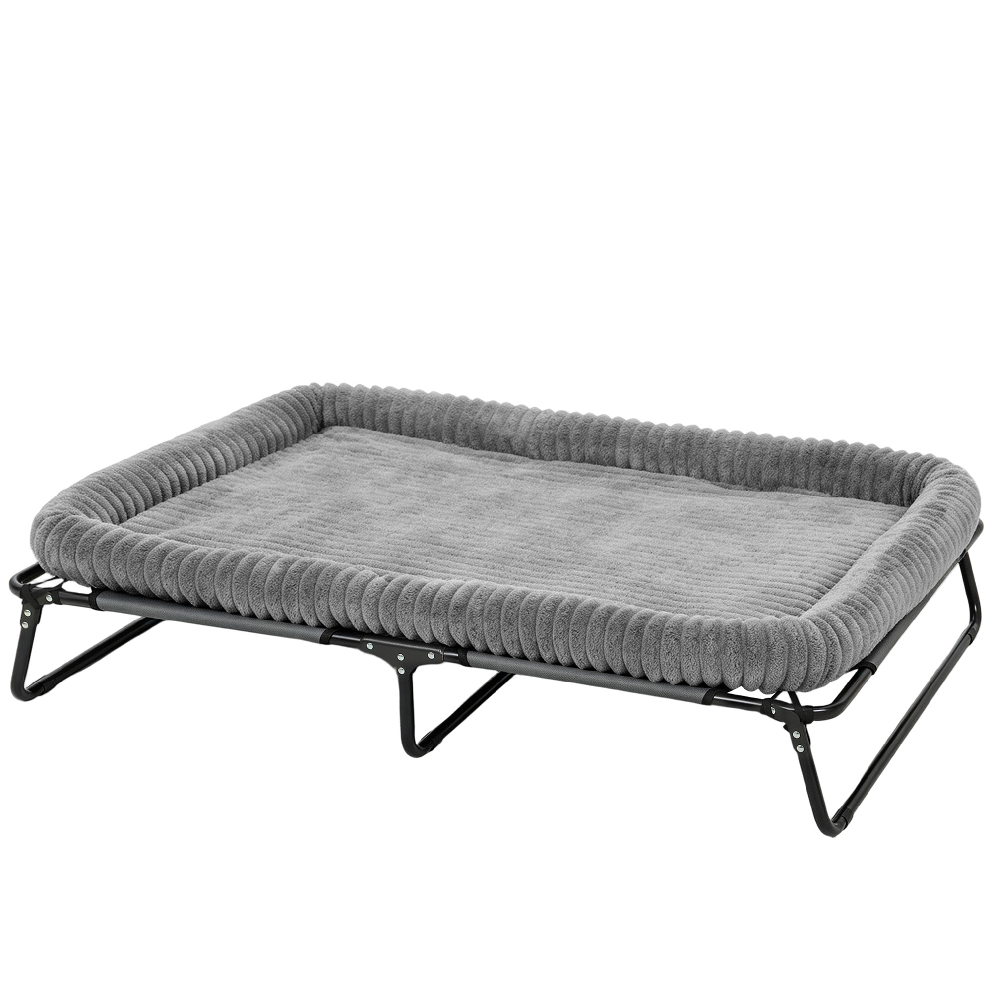 PawHut PawHut Elevated Dog Bed, Large Raised Outdoor Dog Bed with Removable Pad and Metal Frame, Portable Pet Cot for XL Breeds - $84.99 at Aosom US