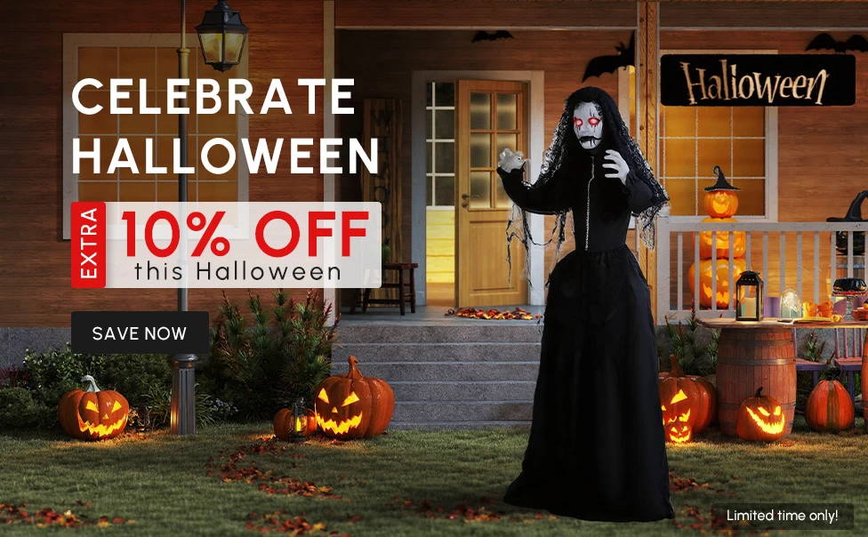 Celebrate Halloween Enjoy 10% OFF with Limited Time