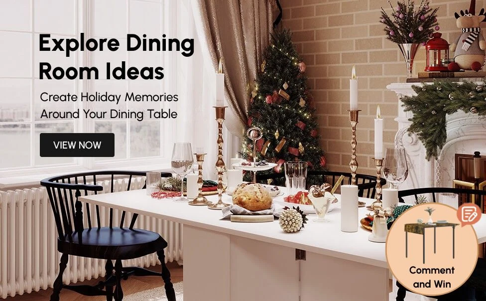Create Holiday Memories Around Your Dining Table