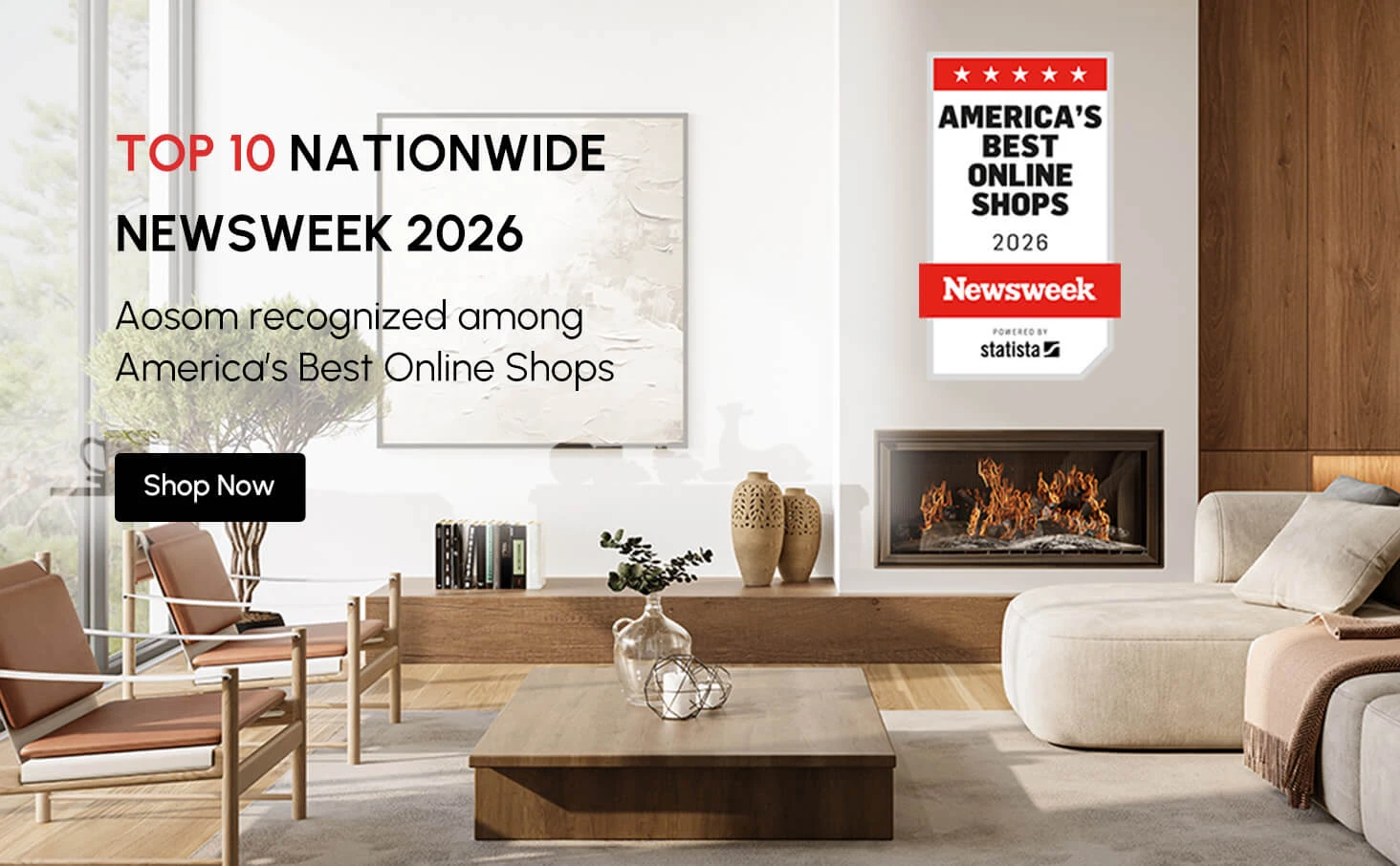 Aosom recognized among America'sBest Online Shops