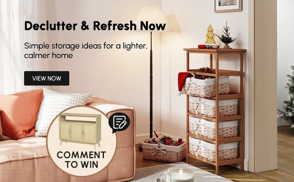 Simple storage ideas for a lighter, calmer home