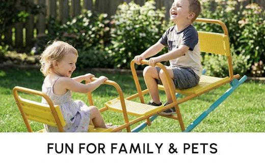 Outdoor play & pet fun