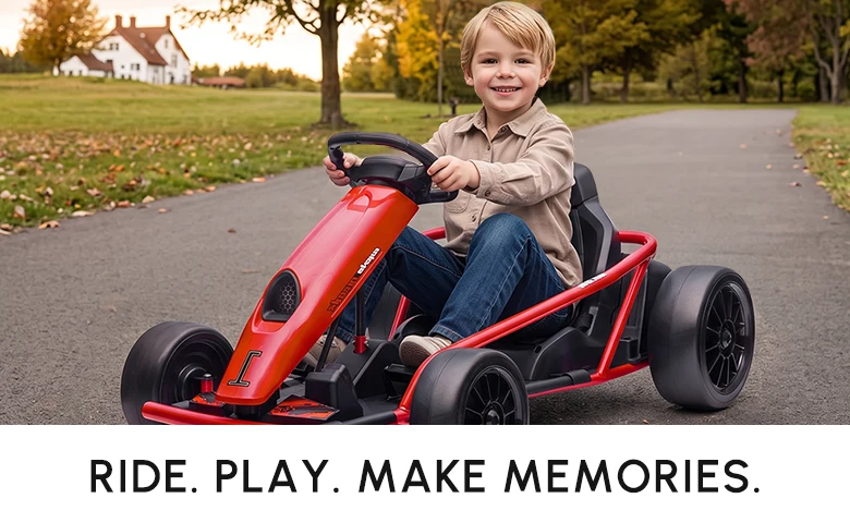 RIDE. PLAY. MAKE MEMORIES.