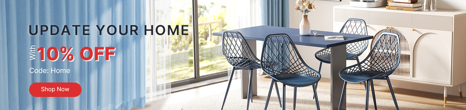 Update Your Home with 10% Off