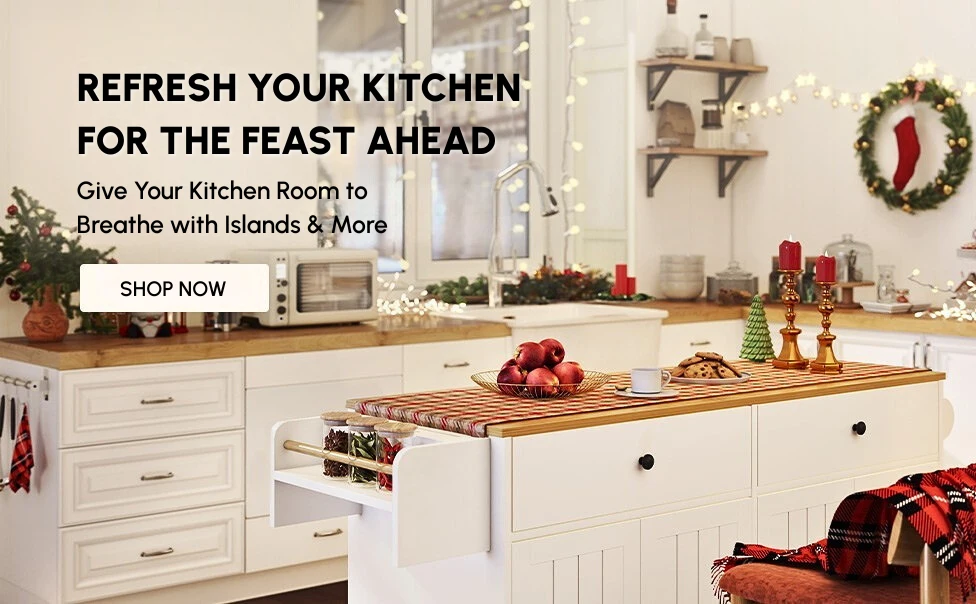 Give Your Kitchen Room to Breathe with Islands & More