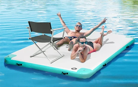 7 Best Floating Water Mats for Relaxing, Playing, & Drifting This Summer