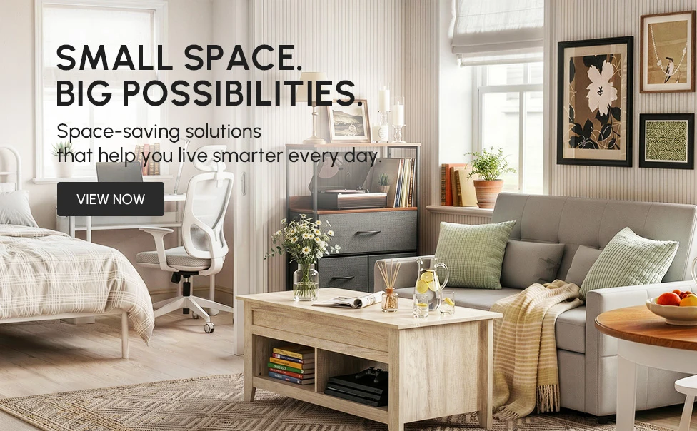 Space-saving solutions that help you live smarter every day.