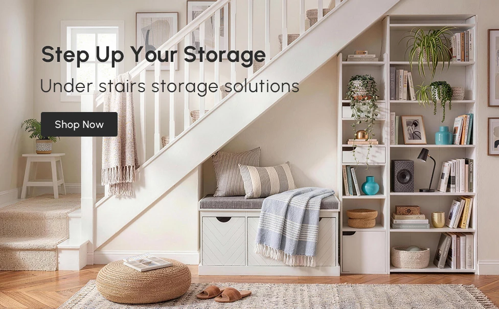 Under stairs storage solutions