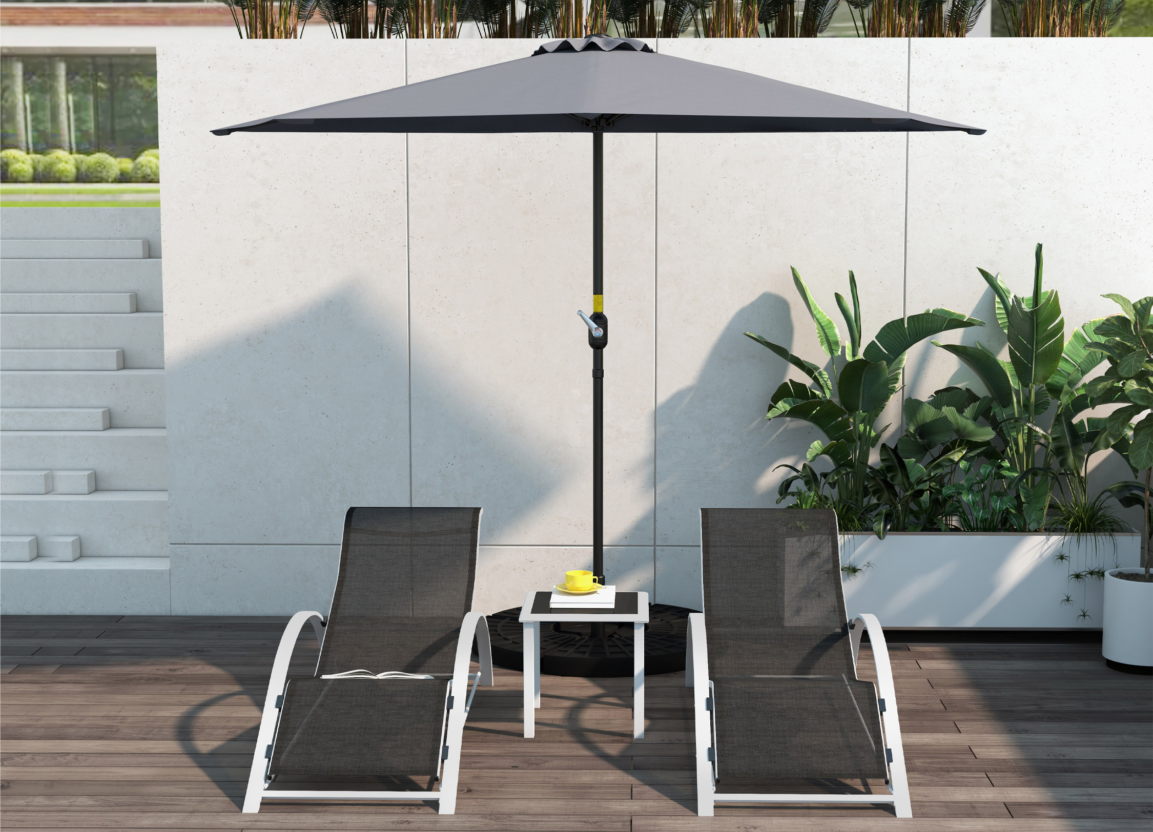 Relaxation in the Sun: Creating a Serene Poolside