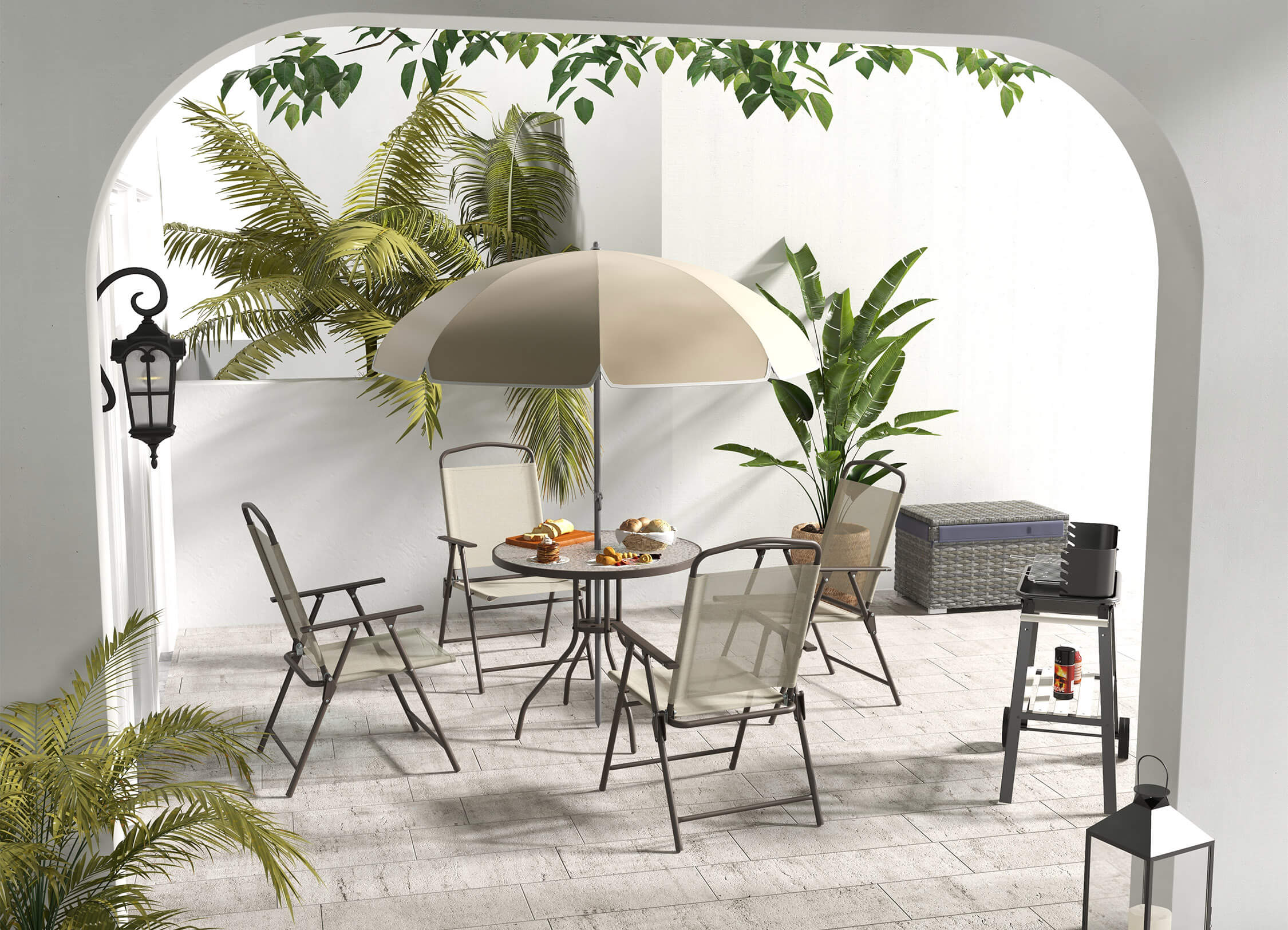 Creat Your Own Patio Lounge Space