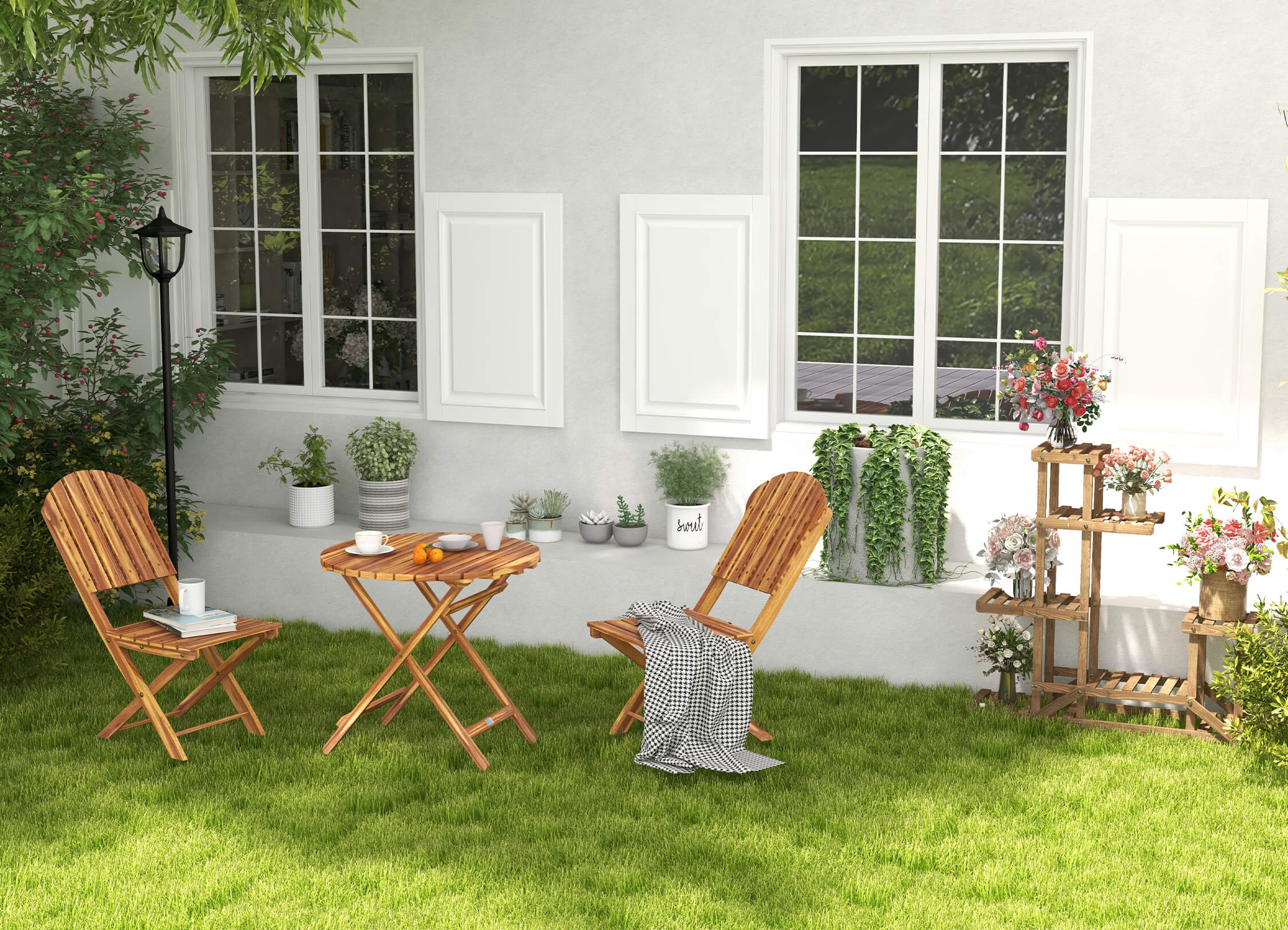 Garden Grandeur, Nature's Embrace