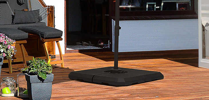Steady Shade: Umbrella Base Weights