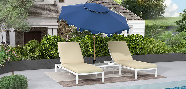 Cool Comfort: Outdoor Patio Umbrella