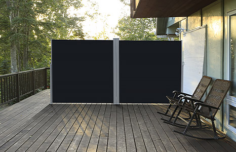 Privacy & Style: Dual Awning