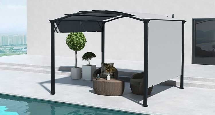 Elegant Shade: Custom Canopy